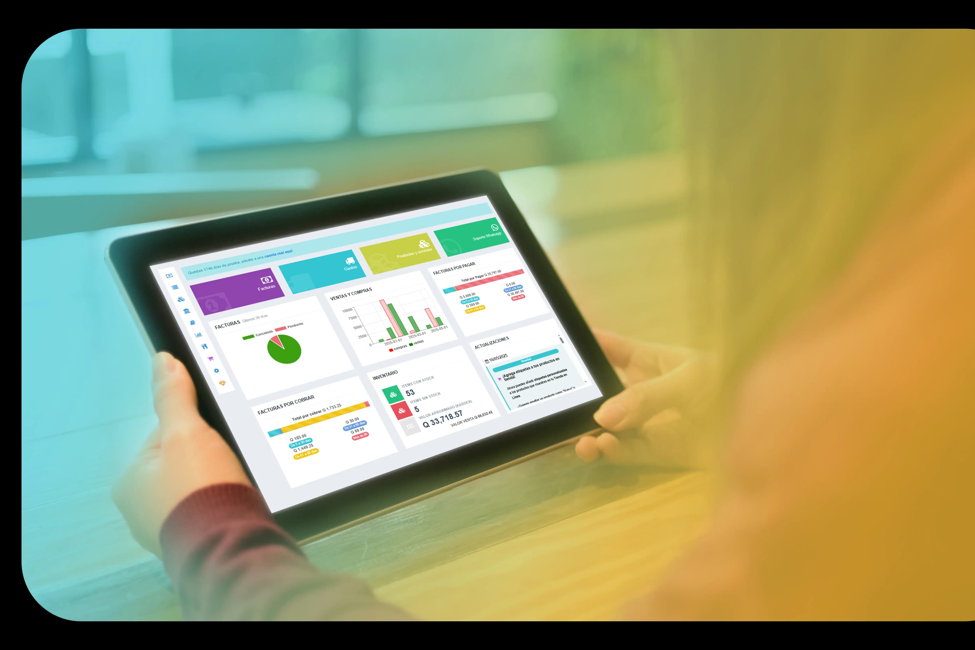 Controla el efectivo de tu negocio